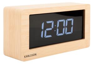 Karlsson KA5899WD digitális asztali óra, 25 x 12,5 x 7 cm