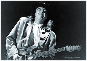 Plakát Stevie Ray Vaughan - 1954-1990