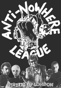 Plakát Anti Nowhere League - Streets Of London, (59.4 x 84 cm)