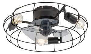Rabalux 71043 Cadmus mennyezeti ventilátor,világítással, fekete