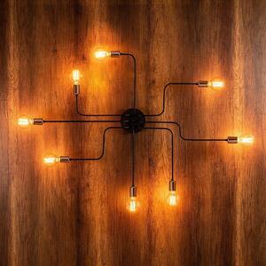Fekete-bronzszínű fali lámpa Truva – Opviq lights