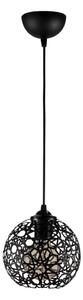Fekete függőlámpa fém búrával ø 17 cm Fellini – Opviq lights