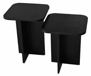 Hanah Home Kisasztal Szett Black Blues Szett - Fekete