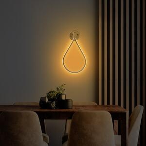 Aranyszínű LED fali lámpa Damla – Opviq lights
