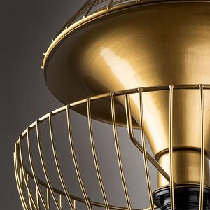 Aranyszínű függőlámpa fém búrával ø 30 cm Telmander – Opviq lights