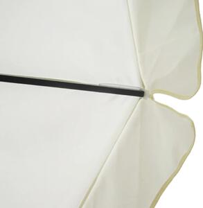 VidaXL fehér alumínium napernyő 500 cm