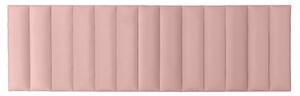 Kárpitozott falpanel FRAME KRONOS 15x60 cm Szín: Világos rózsaszín