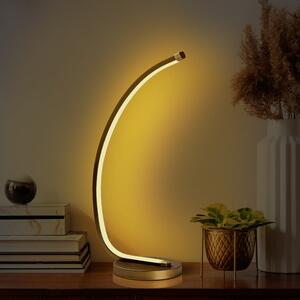 Aranyszínű LED asztali lámpa (magasság 43 cm) Bevel – Opviq lights