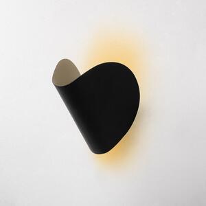Fekete LED fali lámpa Heybe – Opviq lights