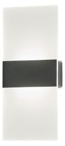 Fehér-matt ezüstszínű LED fali lámpa Magnetics – Fischer & Honsel