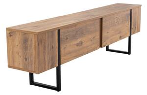 Hanah Home TV Stand Atlantic Pine Black Serenity - Atlantic Pine, Black