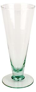 Talpas üveg váza 10x23cm