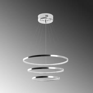 Ezüstszínű LED függőlámpa ø 50 cm Simit – Opviq lights