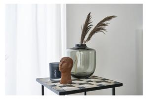 Szürke üveg váza (magasság 21 cm) Daun – Villa Collection
