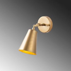 Aranyszínű fali lámpa ø 10 cm Evander – Opviq lights