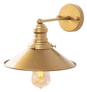 Aranyszínű fali lámpa ø 24 cm Conical – Opviq lights