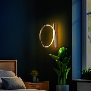 Aranyszínű LED fali lámpa ø 30 cm Halka – Opviq lights