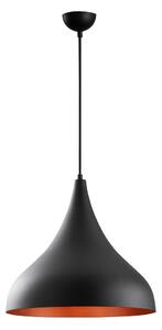 Fekete függőlámpa fém búrával ø 41 cm Berceste – Opviq lights