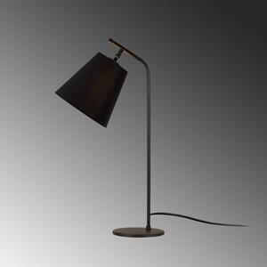 Fekete asztali lámpa fém búrával (magasság 67 cm) Salihini – Opviq lights