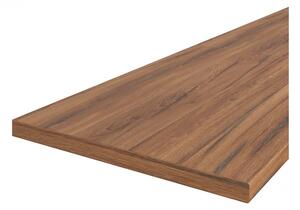 Konyhai munkalap JAIDA 3 - 150x60x3,8 cm, sötét estana tölgy