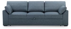 Kék kinyitható kanapé 233 cm Janson – Scandic