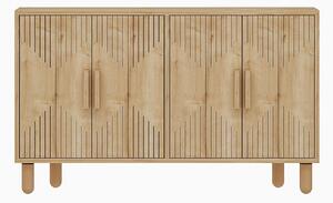 Hanah Home Console Saphire Oak Roger - Saphire Oak