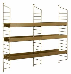 Hanah Home Fali Polc Arany Cm-068-A