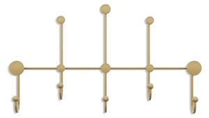 Wallity Metal Wall Hook Gold Iyon-A