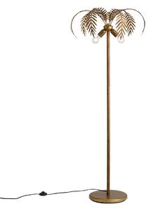 Vintage állólámpa arany 156 cm 2-lámpás - Botanica