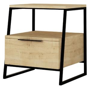 Hanah Home Nightstand Oak Pal - Oak