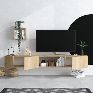 Hanah Home TV Unit Sapphire Oak Avior