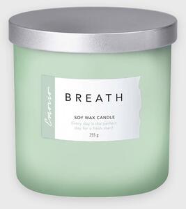 Wellness Breath illatos gyertya zöld