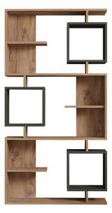 Hanah Home könyvespolc Atlantic Pine Antracit Icardi - Atlantic Pine, Antracit