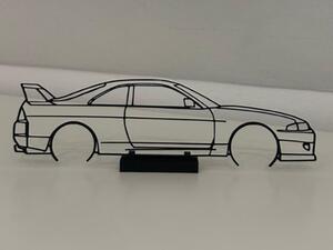 Nissan Skyline R33 GT-R faldekoráció