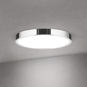 DISC LED mennyezeti lámpa, 24 cm, króm