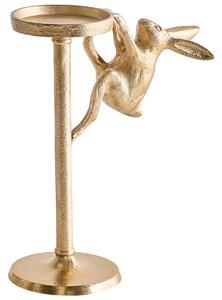 Gyertyatartó KOSOR Fém 25 cm Arany