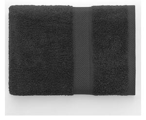 Bamby Charcoal sötétszürke fürdőlepedő, 70 x 140 cm - DecoKing
