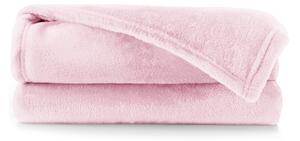 Mic világos rózsaszín mikroszálas takaró, 150 x 200 cm - DecoKing