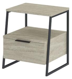 Hanah Home Éjjeliszekrény Travertine Pal - Travertin