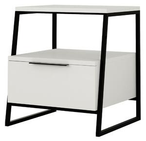 Hanah Home Nightstand White Pal - Fehér