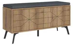 Hanah Home Shoe Cabinet Hitit Dune Bench - Hitit