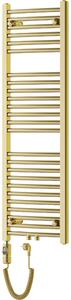 Mexen Ares, elektromos fűtőelem 1200x400 mm + fűtőrúd 300 W, arany fényes, W102-1200-400-2300-50