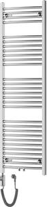 Mexen Ares, elektromos fűtőelem 1500x500 mm + fűtőrúd 600 W, króm, W102-1500-500-2600-01