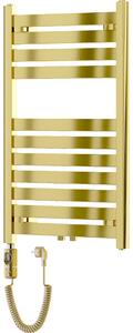 Mexen Uran, elektromos fűtőelem 800x500 mm + fűtőrúd 300 W, arany fényes, W105-0800-500-2300-50