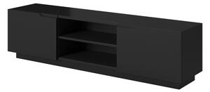 Loftia Mini TV-szekrény - fekete/fekete matt