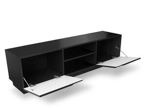 Loftia Mini TV-szekrény - fekete/fekete matt
