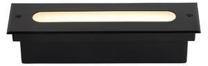 Modern földi spotlámpa fekete 30 cm IP65 LED-del - Eline