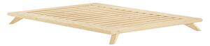 Senza Bed Natural kétszemélyes ágy, 160 x 200 cm - Karup Design