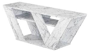 Hanah Home TV Stand Carrara Marble Pipralla - Carrara Marble