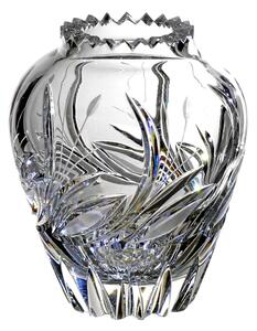 Viola * Ólomkristály Mini hordó váza 10 cm (11909)
